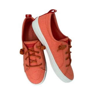 SPERRY | NWOT Women's Orange Canvas Crest Vibe Sneaker Sz 7.5
